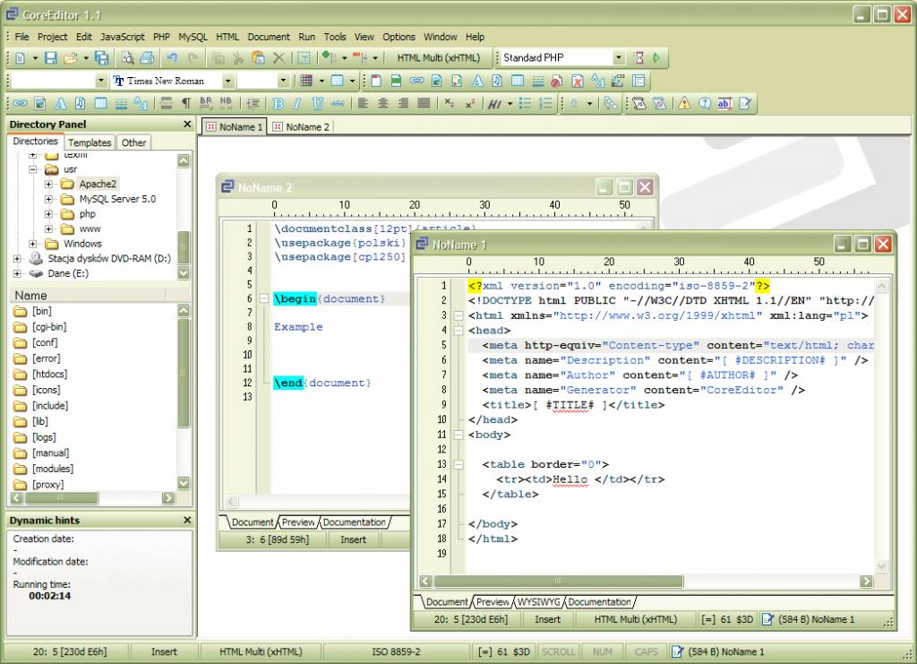 coreeditor