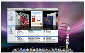 interface mac os x leopard 