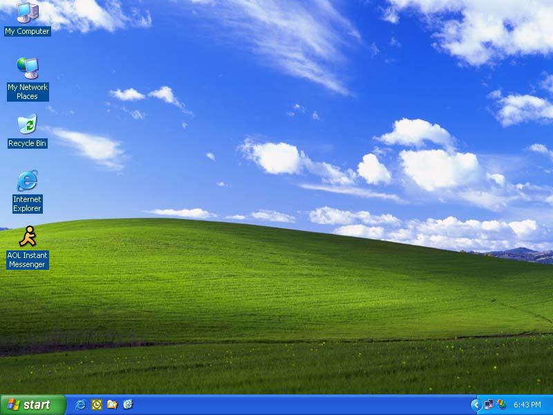 windows xp - interfejs